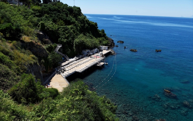 Turizmin başkenti Antalya'da Falezler sezona hazır